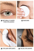 Slim Curling Eyelash Liquid for dense, universal skin type, enhances slimming effect, 11.5x1.5x1.5cm size.