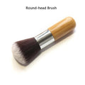 Makeup Brushes Bamboo Handle Powder Concealer Liquid Foundation Makeup - vividbella