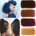 Afro Kinky Bulk Human Hair for Locs & Braids - Remy Peruvian color #4 - vividbella