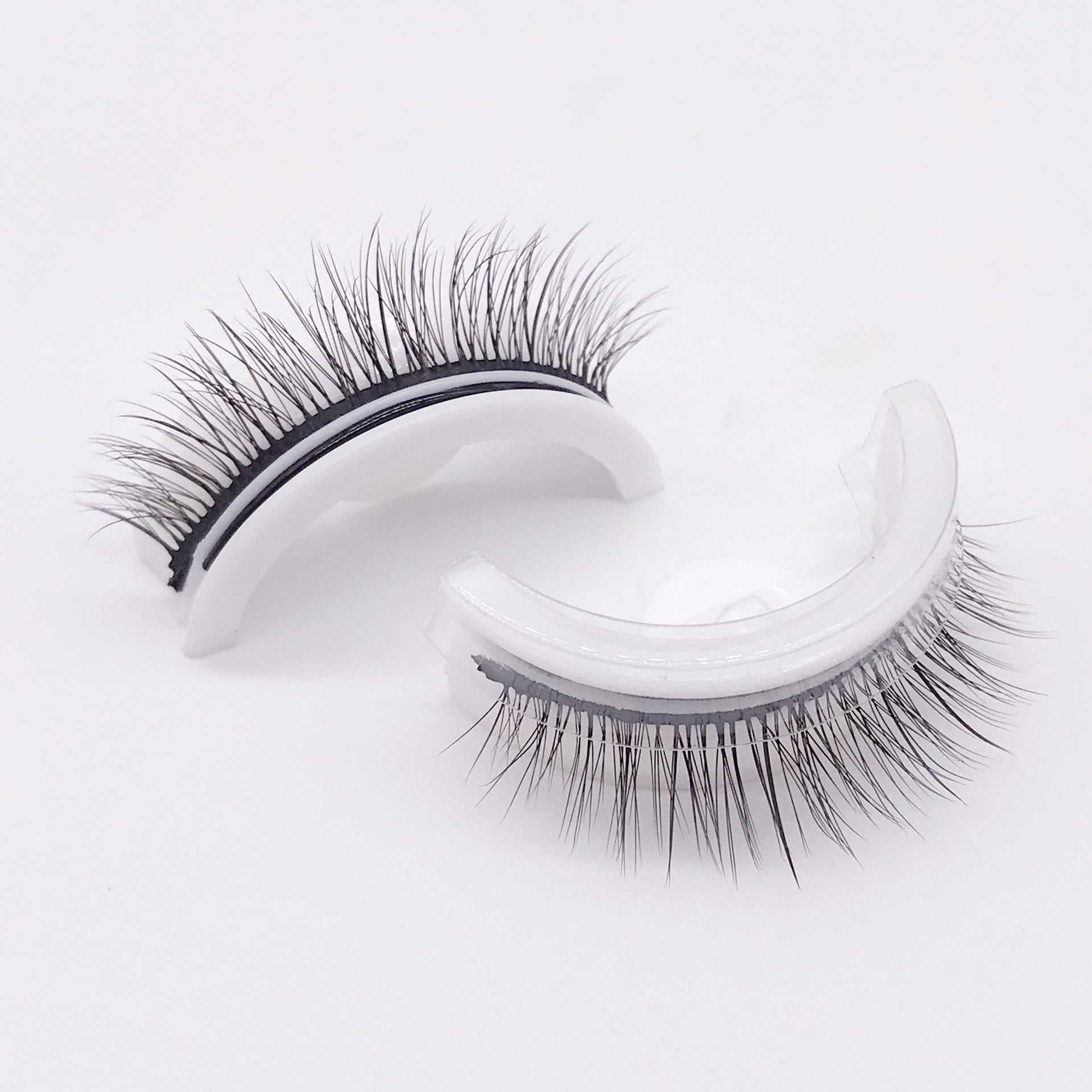 Reusable 3D Mink Lashes Natural False Eyelashes Self-adhesive Fake Glue-free Lashes Makeup Eyelash Extension Silk Eyelashes - vividbella