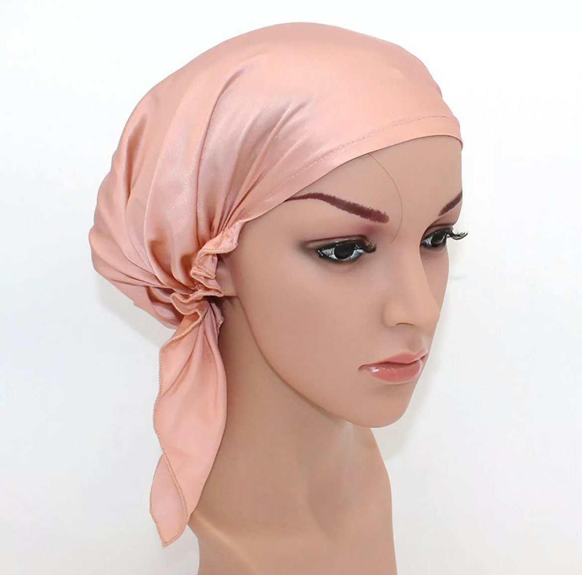 100 Pure Silk Night Cap: Soft Hair Bonnet for Hair Care-Vividbella