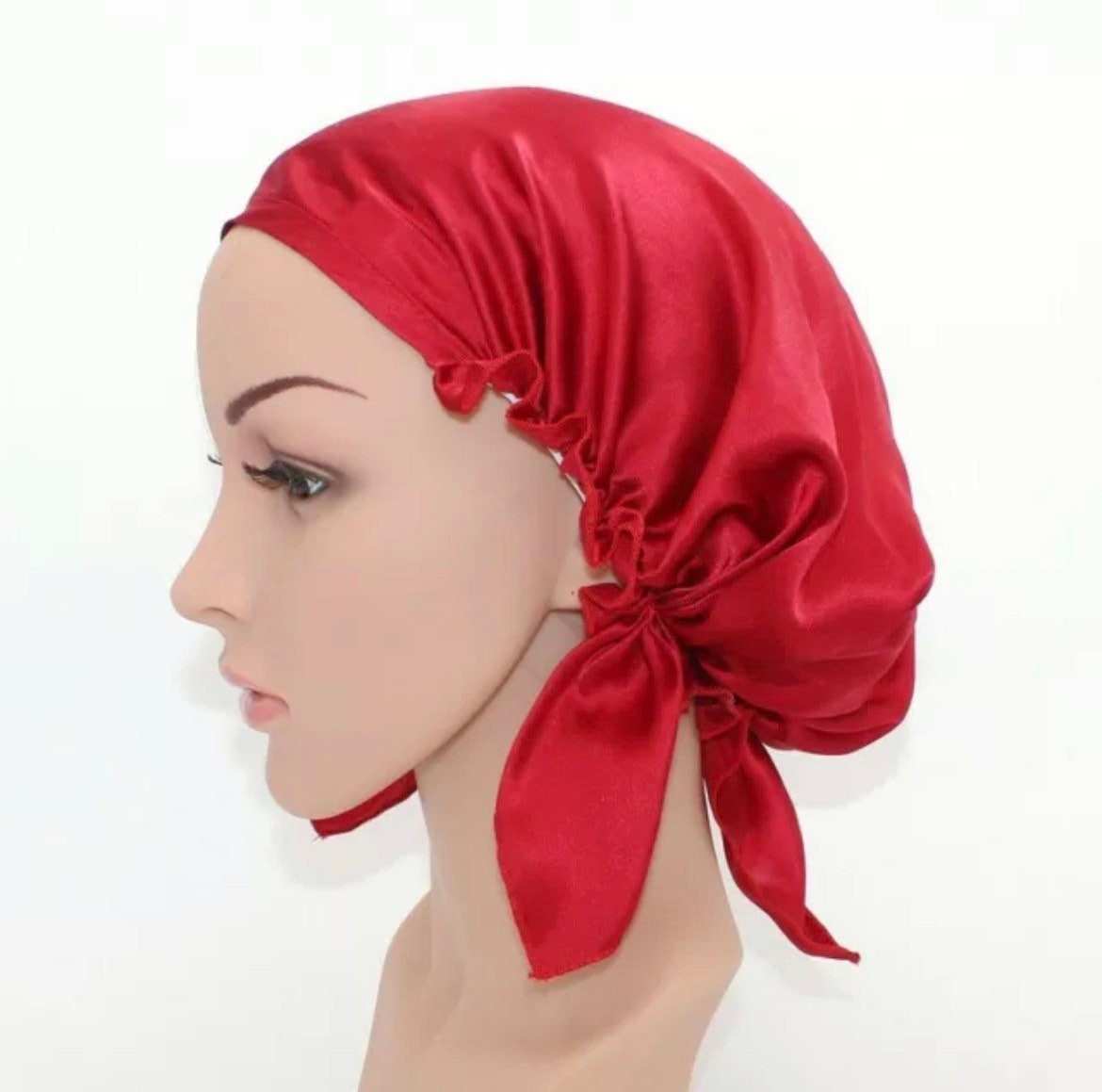 100 Pure Silk Night Cap: Soft Hair Bonnet for Hair Care-Vividbella