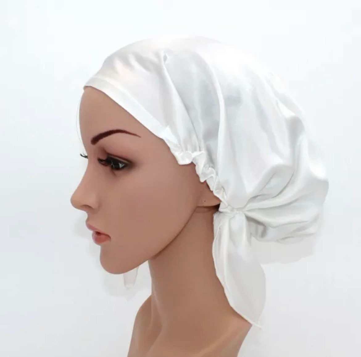 100 Pure Silk Night Cap: Soft Hair Bonnet for Hair Care-Vividbella