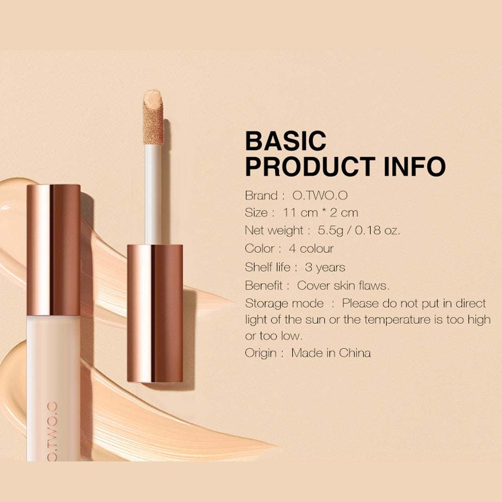 O.TWO.O HIGH COVERAGE LIQUID CONCEALER - vividbella