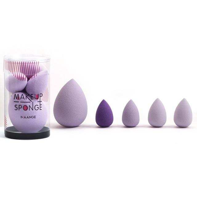 5Pcs Makeup Sponge Set Blender Makeup Tools - vividbella