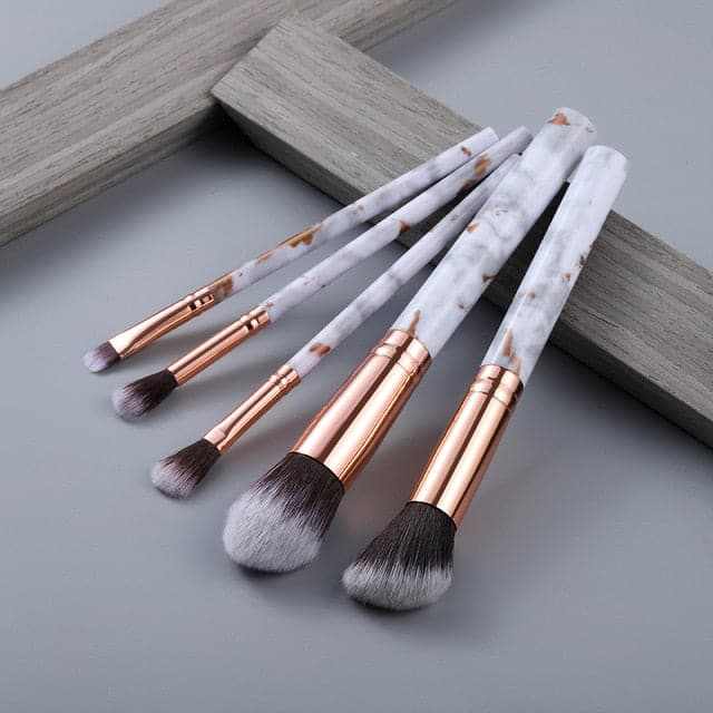 FLD Designer Fashion 5/10PCS Professional MakeUp & Cosmetic Brush Set - vividbella