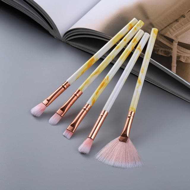 FLD Designer Fashion 5/10PCS Professional MakeUp & Cosmetic Brush Set - vividbella