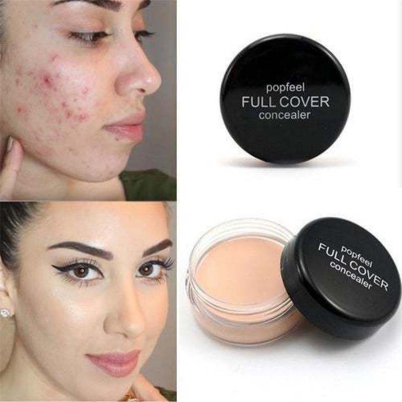 Hide Blemish Face Eye Lip Cream Concealer Makeup Foundation Professional Full Cover Contour Base Make Up Concealer Cream Hot - vividbella