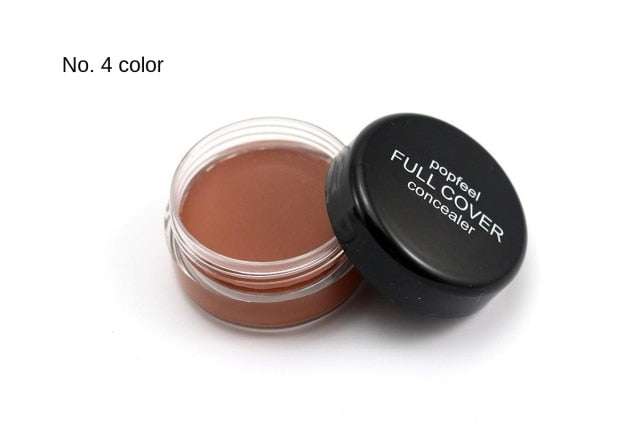 Hide Blemish Face Eye Lip Cream Concealer Makeup Foundation Professional Full Cover Contour Base Make Up Concealer Cream Hot - vividbella