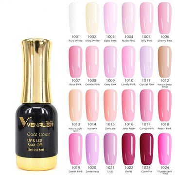 Gel Polish High Quality Nail Art Salon Tip 120 Color 12ml Soak off Organic UV LED Nail Gel - vividbella