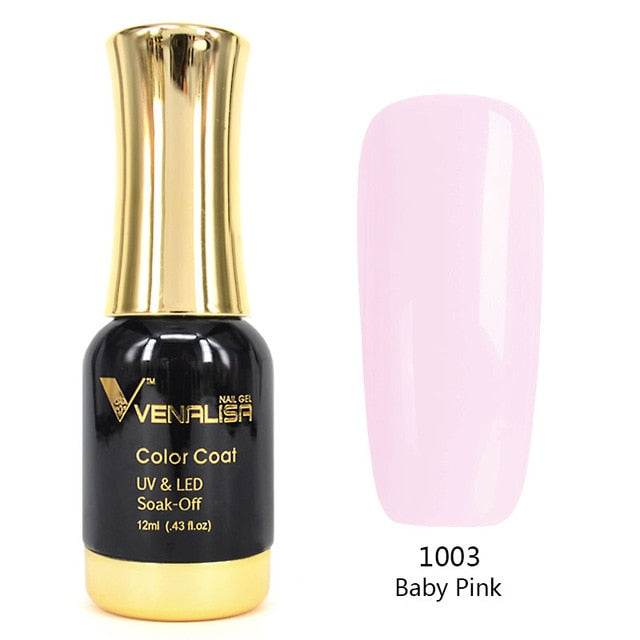 Gel Polish High Quality Nail Art Salon Tip 120 Color 12ml Soak off Organic UV LED Nail Gel - vividbella