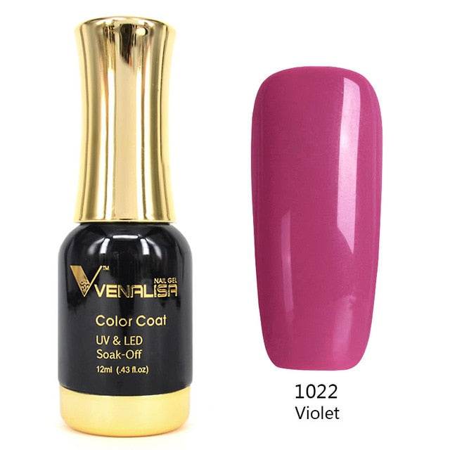 Gel Polish High Quality Nail Art Salon Tip 120 Color 12ml Soak off Organic UV LED Nail Gel - vividbella