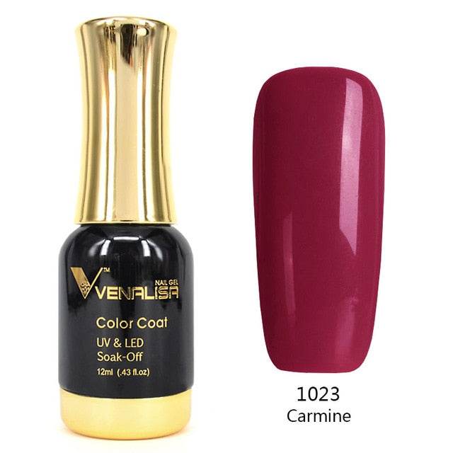 Gel Polish High Quality Nail Art Salon Tip 120 Color 12ml Soak off Organic UV LED Nail Gel - vividbella