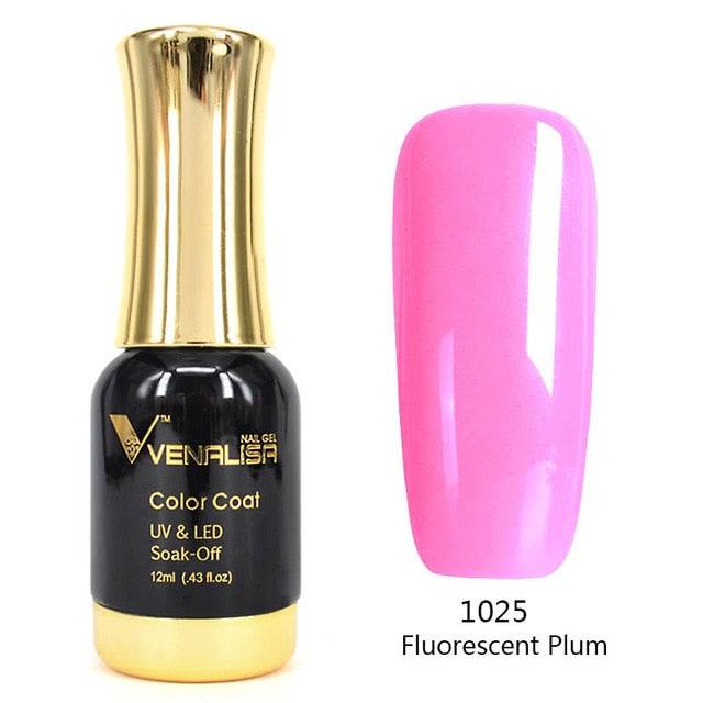 Gel Polish High Quality Nail Art Salon Tip 120 Color 12ml Soak off Organic UV LED Nail Gel - vividbella