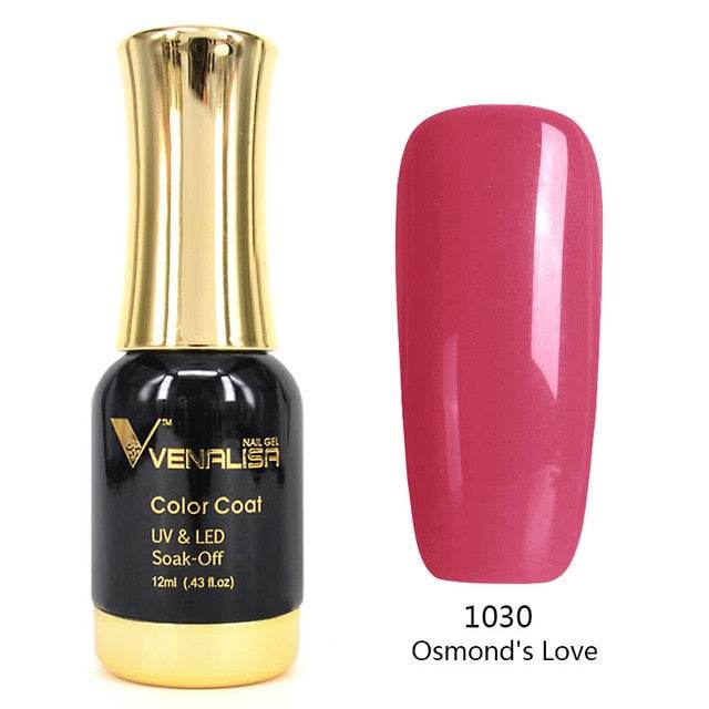 Gel Polish High Quality Nail Art Salon Tip 120 Color 12ml Soak off Organic UV LED Nail Gel - vividbella