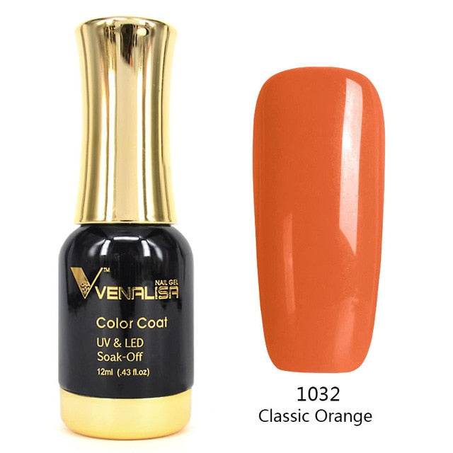 Gel Polish High Quality Nail Art Salon Tip 120 Color 12ml Soak off Organic UV LED Nail Gel - vividbella