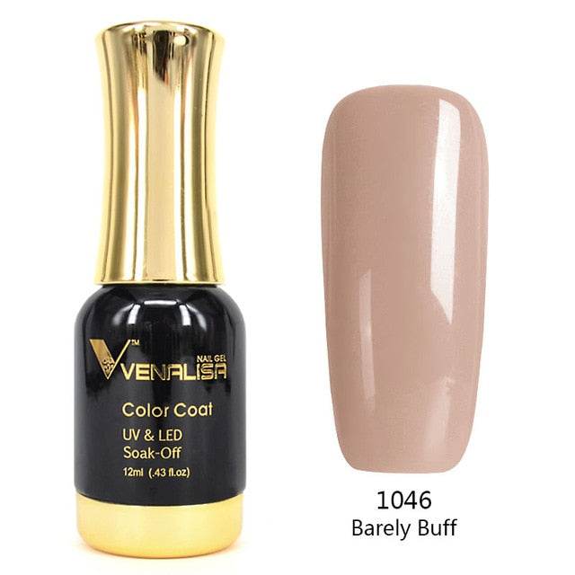 Gel Polish High Quality Nail Art Salon Tip 120 Color 12ml Soak off Organic UV LED Nail Gel - vividbella