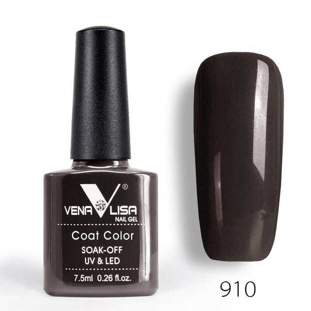 Nail Art Design Manicure 60Color 7.5Ml Soak Off Enamel Gel Polish UV Gel Nail Polish - vividbella