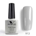 Nail Art Design Manicure 60Color 7.5Ml Soak Off Enamel Gel Polish UV Gel Nail Polish - vividbella