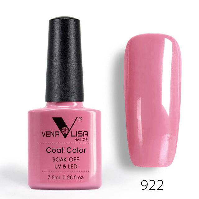 Nail Art Design Manicure 60Color 7.5Ml Soak Off Enamel Gel Polish UV Gel Nail Polish - vividbella