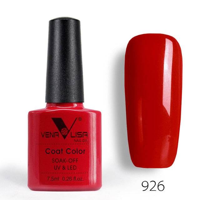 Nail Art Design Manicure 60Color 7.5Ml Soak Off Enamel Gel Polish UV Gel Nail Polish - vividbella