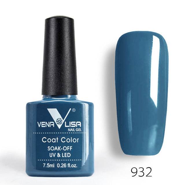 Nail Art Design Manicure 60Color 7.5Ml Soak Off Enamel Gel Polish UV Gel Nail Polish - vividbella