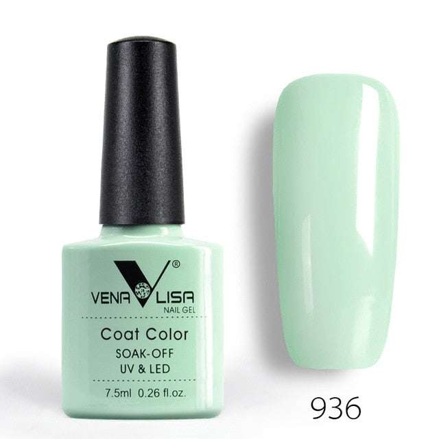 Nail Art Design Manicure 60Color 7.5Ml Soak Off Enamel Gel Polish UV Gel Nail Polish - vividbella