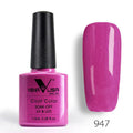 Nail Art Design Manicure 60Color 7.5Ml Soak Off Enamel Gel Polish UV Gel Nail Polish - vividbella