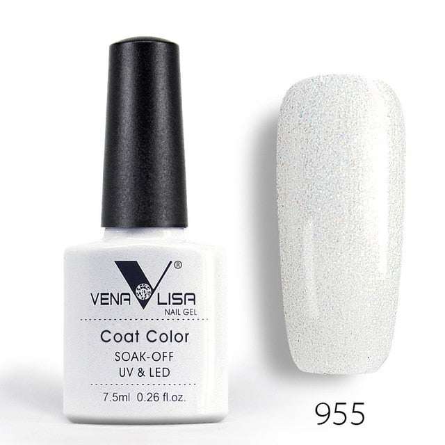 Nail Art Design Manicure 60Color 7.5Ml Soak Off Enamel Gel Polish UV Gel Nail Polish - vividbella