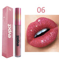 Sexy Shimmer Diamond Matte To Glitter Liquid Lipstick Long Lasting Waterproof Metallic Pearl Colour velvet Lipgloss Lip Makeup 15 - vividbella