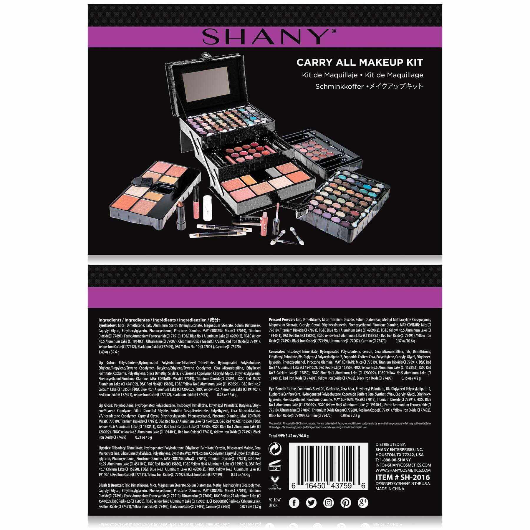 All In One Makeup Kit- Holiday Exclusive - vividbella